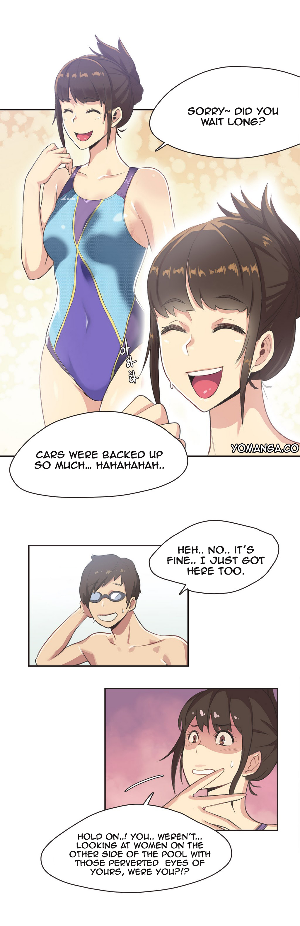 【ガマン】SportsGirl Ch.1-23（英語）（YoManga）