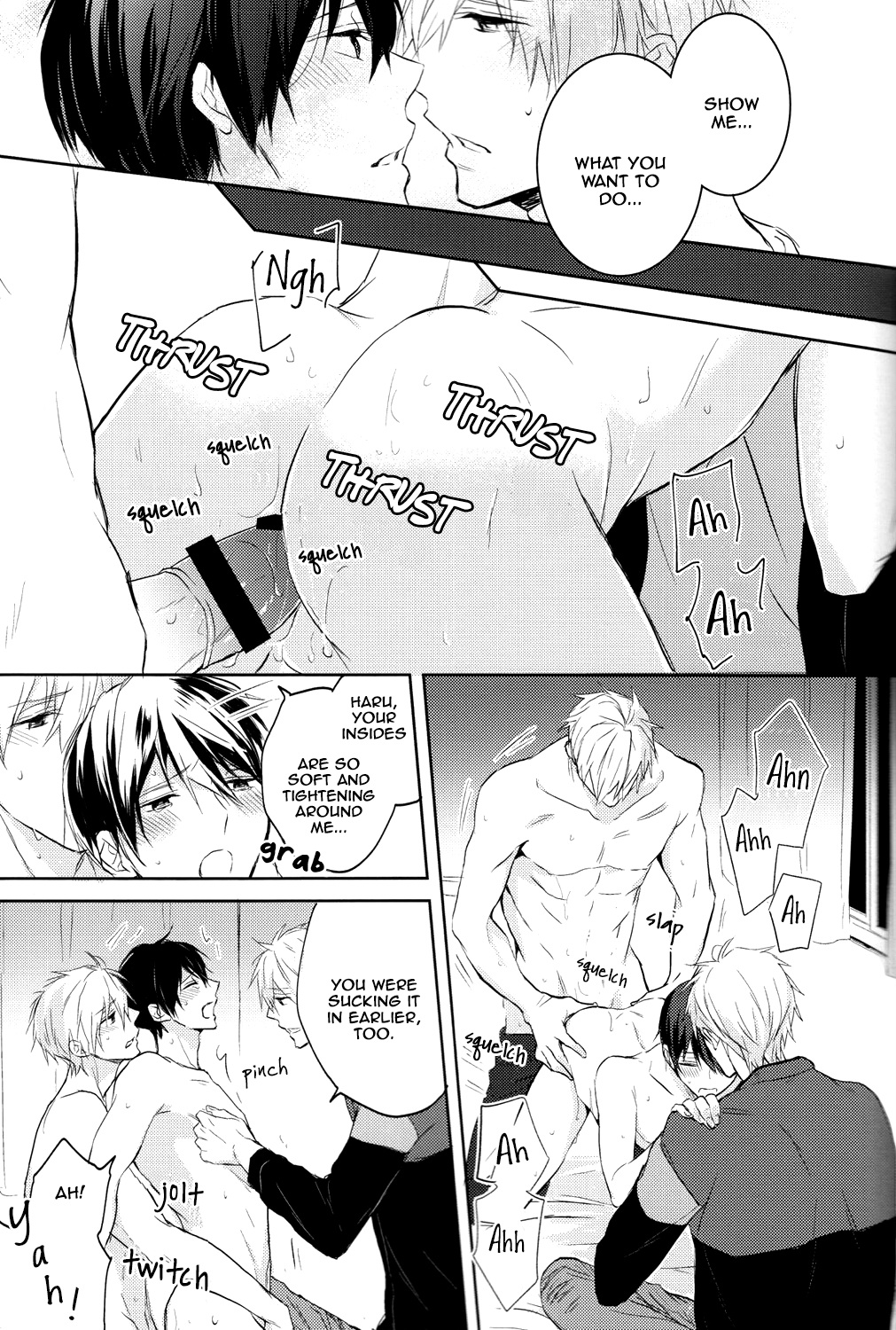 (SUPER24) [Sneeeze (くぶ)] ふたりのまこと (Free!) [英訳]