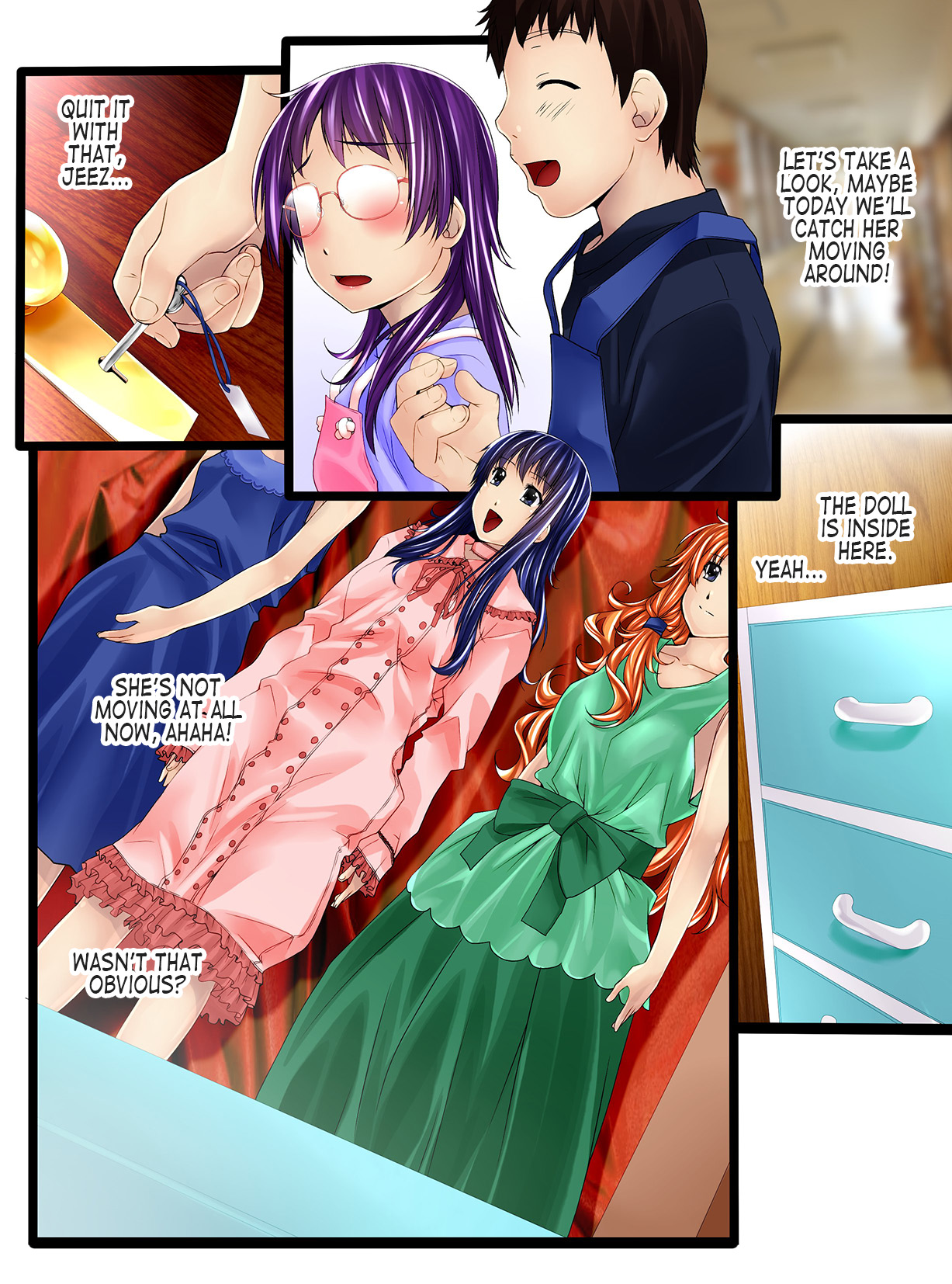 [新炎館、opq] 幼稚園の人形先生 [英訳]