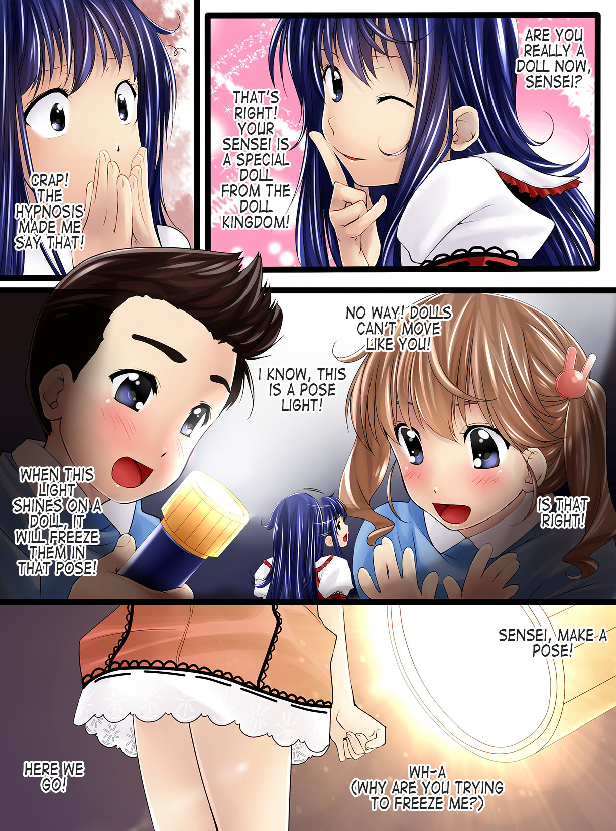 [新炎館、opq] 幼稚園の人形先生 [英訳]