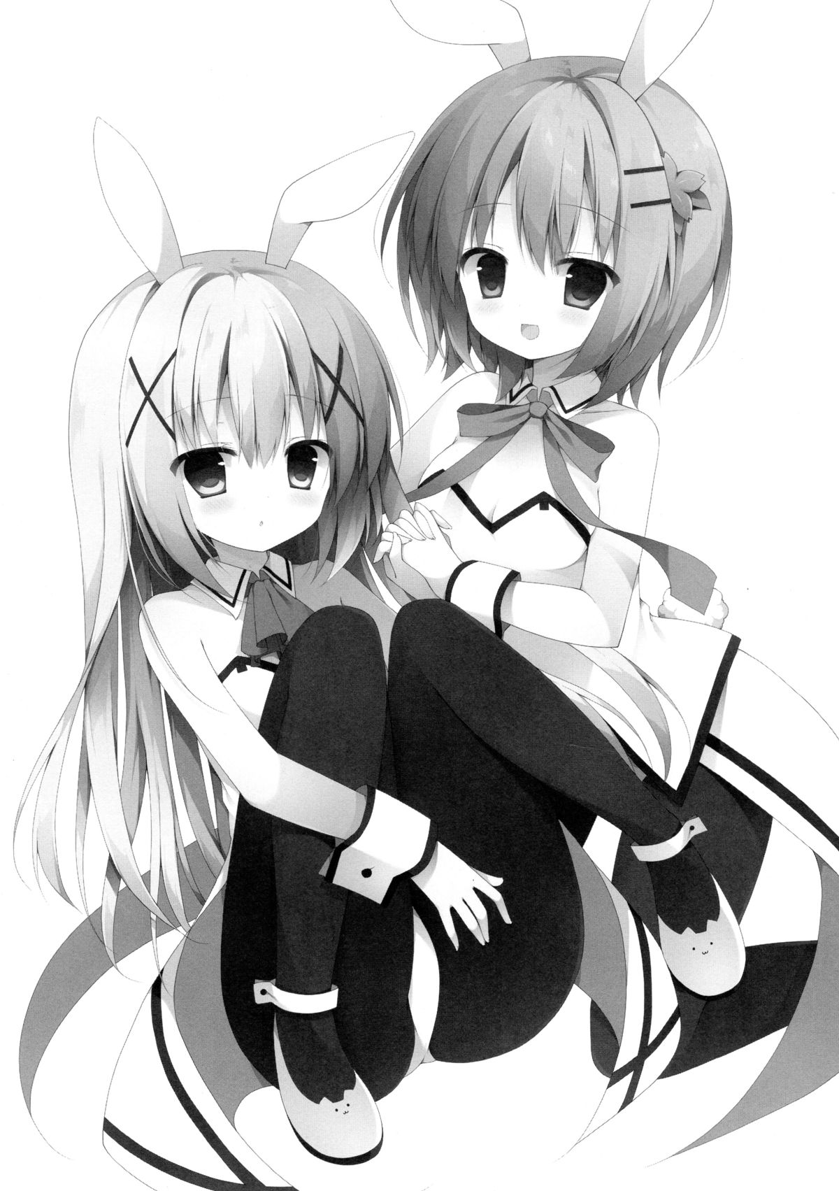 (C89) [Public bath (いずみゆひな)] ふたりのひみつ3 (ご注文はうさぎですか?) [中国翻訳]