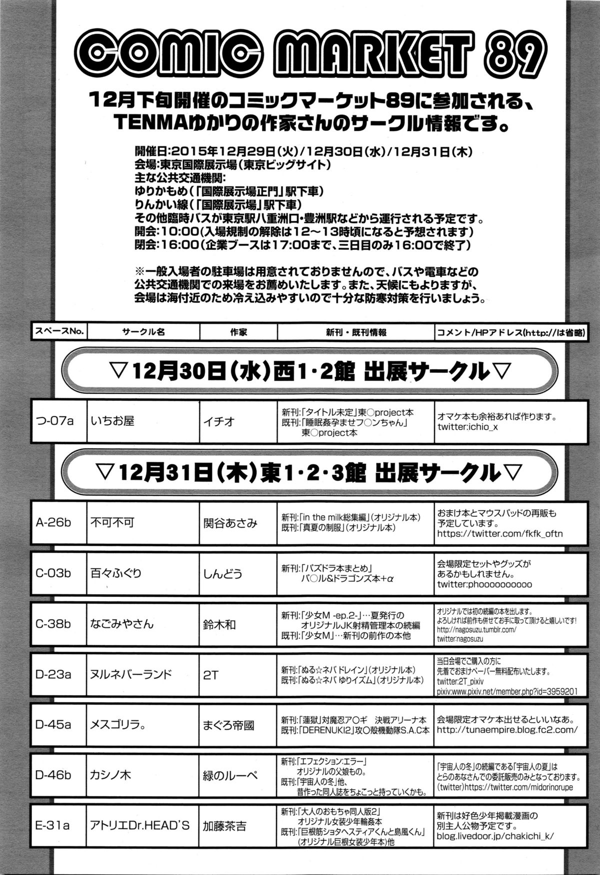 COMIC天魔 2016年1月号