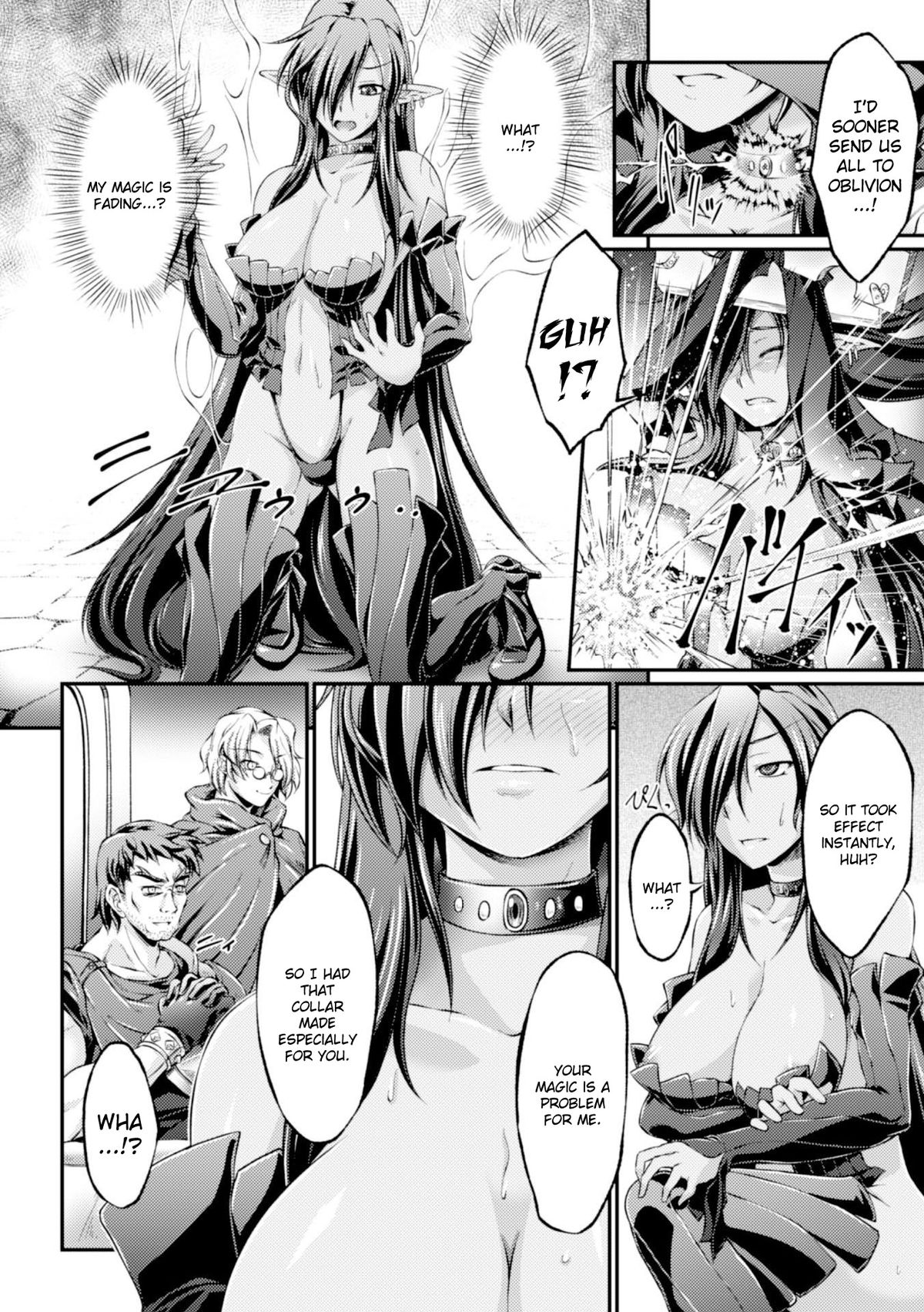 [大月渉] 黒獣 ～気高き聖女は白濁に染まる～ THE COMIC 1-6 [英訳] [DL版]