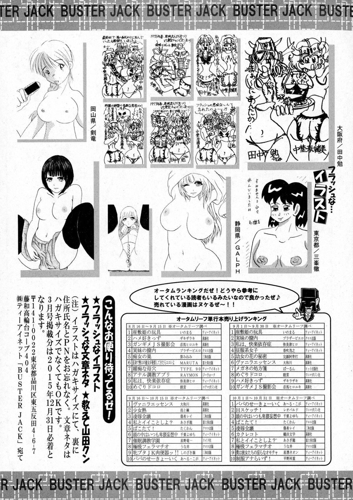 BUSTER COMIC 2016年1月号