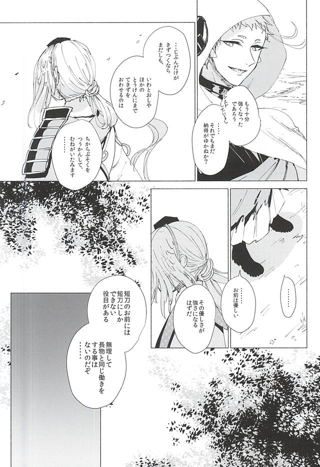 (C88) [apricot. (お月)] きみとぼくのきょり (刀剣乱舞)