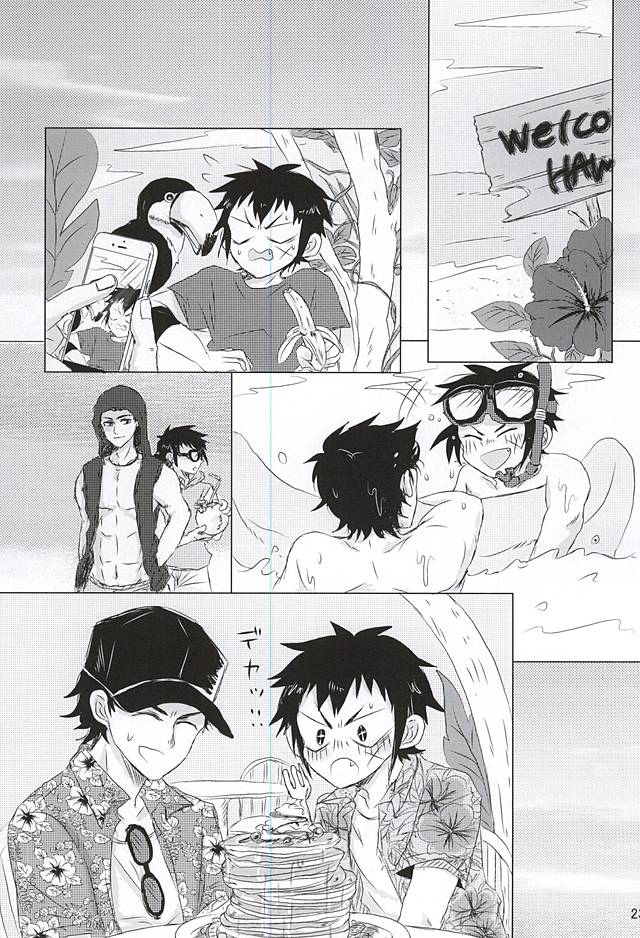 (ウイニングショット3) [amore (mioωo)] ALOHA E COMO MAI! (ダイヤのA)