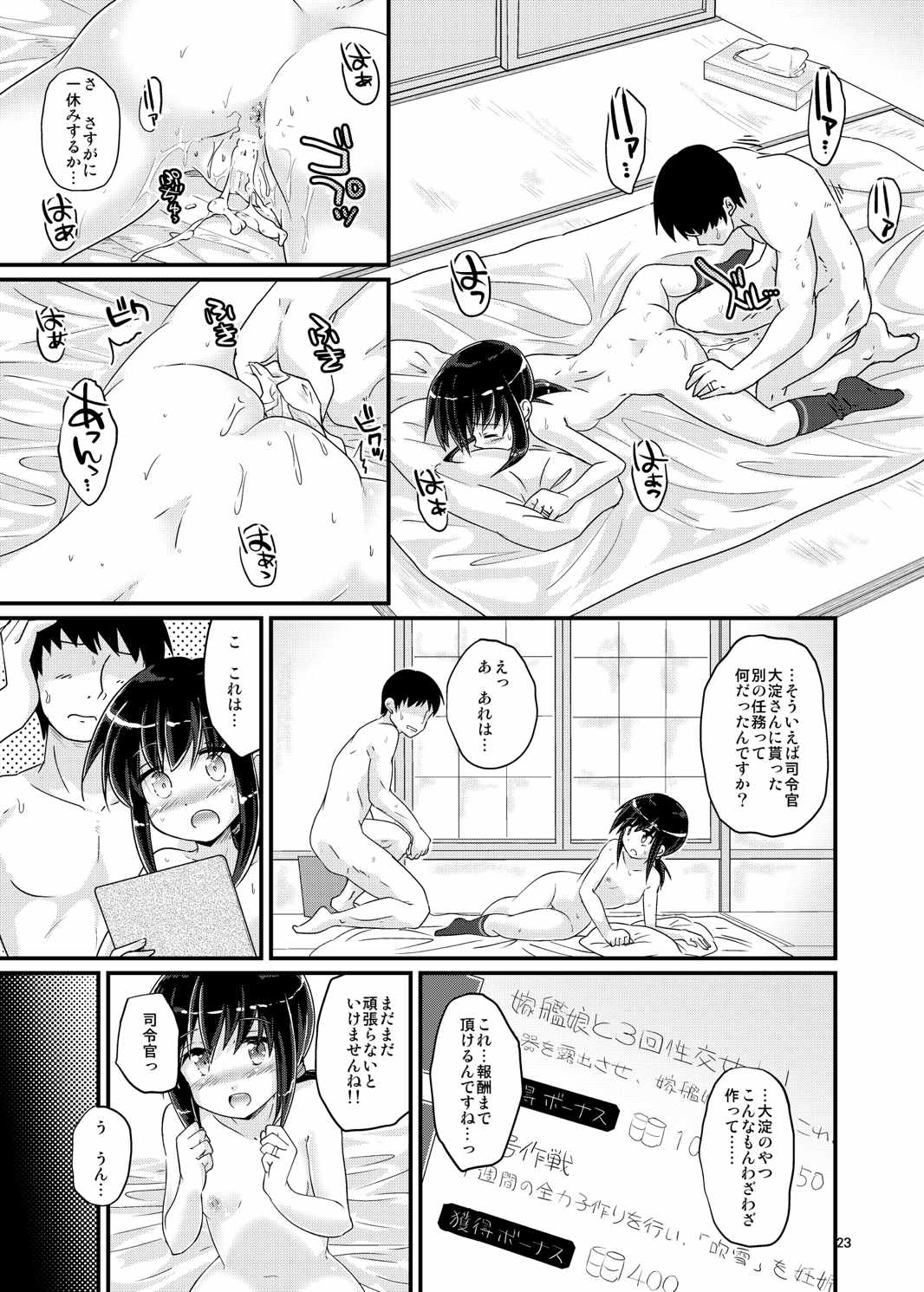 (C88) [Pixel Cot. (羽原メグル)] 吹雪、妊務遂行します! (艦隊これくしょん -艦これ-)