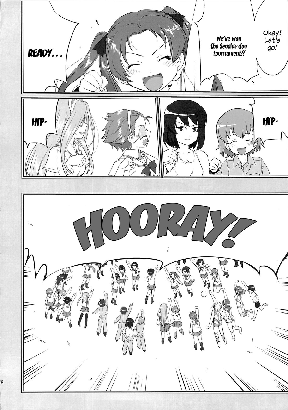 (C86) [蛸壷屋 (TK)] ゆきゆきて戦車道 黒森峰の戦い (ガールズ&パンツァー) [英訳]