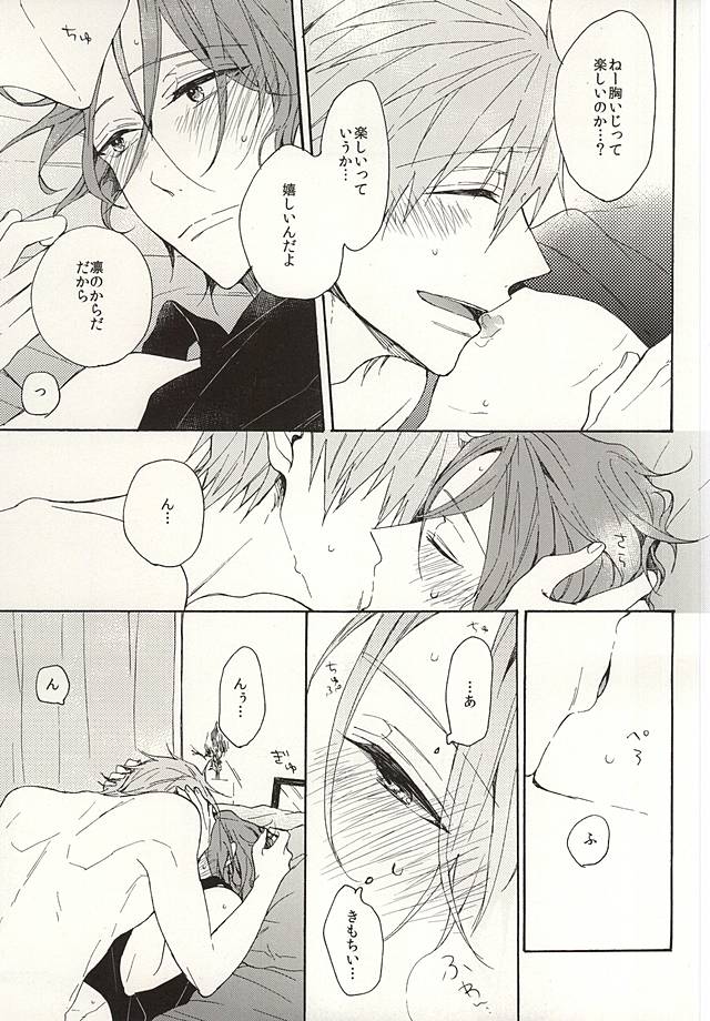 (Splash! 3) [madoromi (ならしま)] 抱いていい。 (Free!)