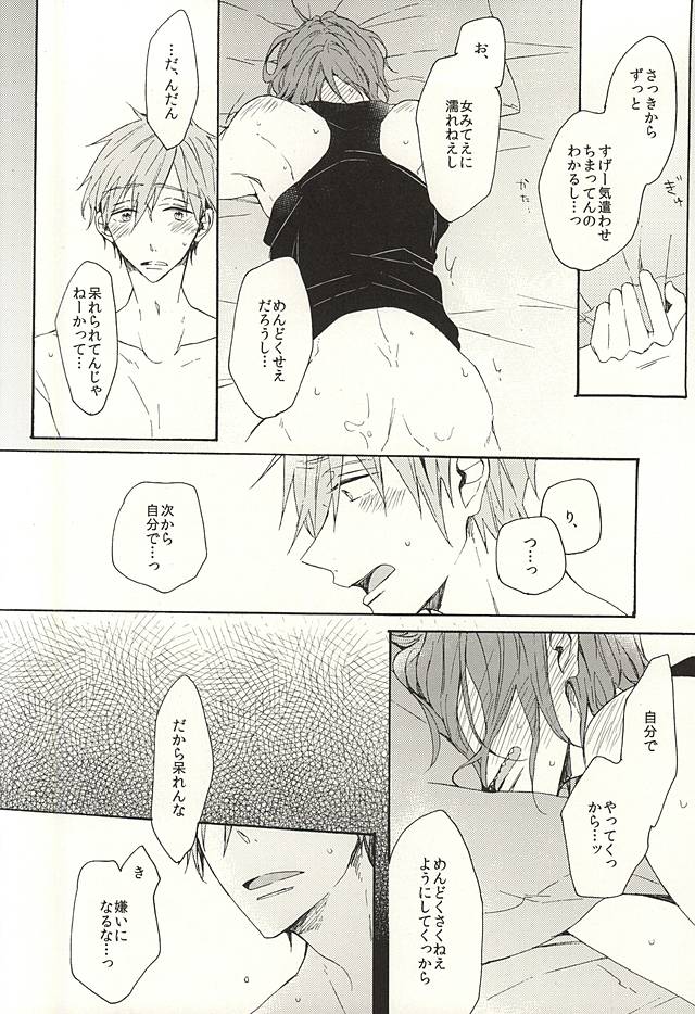 (Splash! 3) [madoromi (ならしま)] 抱いていい。 (Free!)