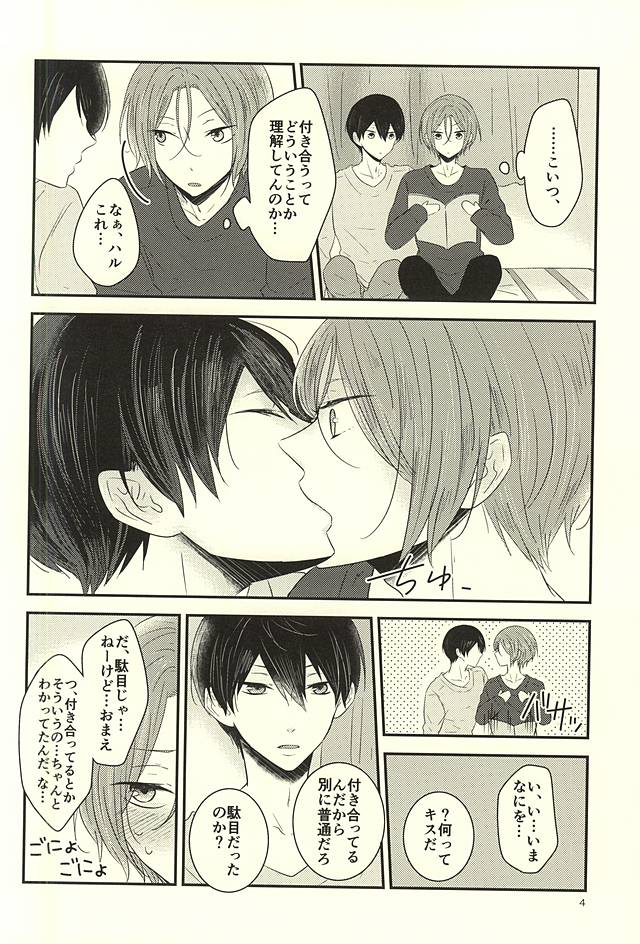 (Splash! 3) [NR (のら)] 七瀬くんは手がはやい (Free!)