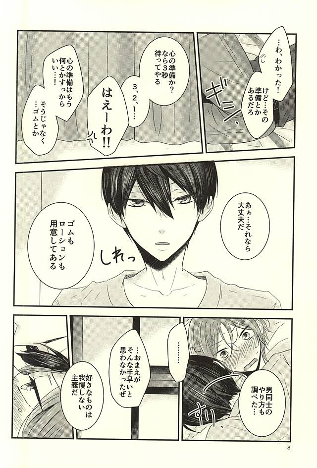 (Splash! 3) [NR (のら)] 七瀬くんは手がはやい (Free!)