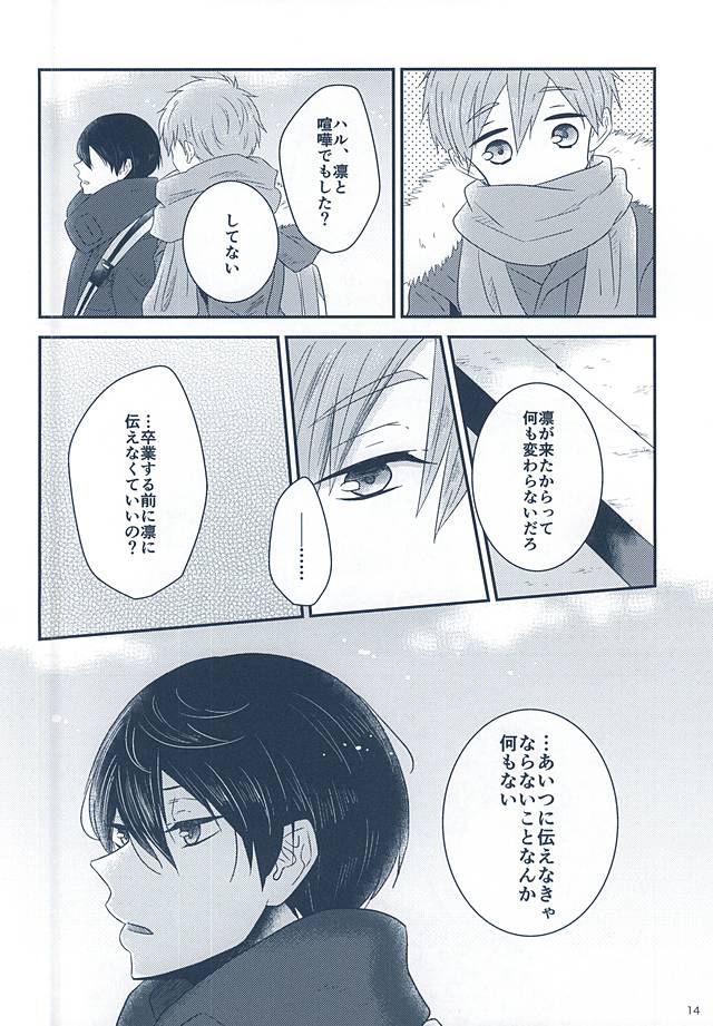 (Splash! 3) [NR (のら)] いとしいとしというこころ (Free!)