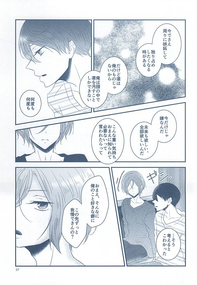 (Splash! 3) [NR (のら)] いとしいとしというこころ (Free!)