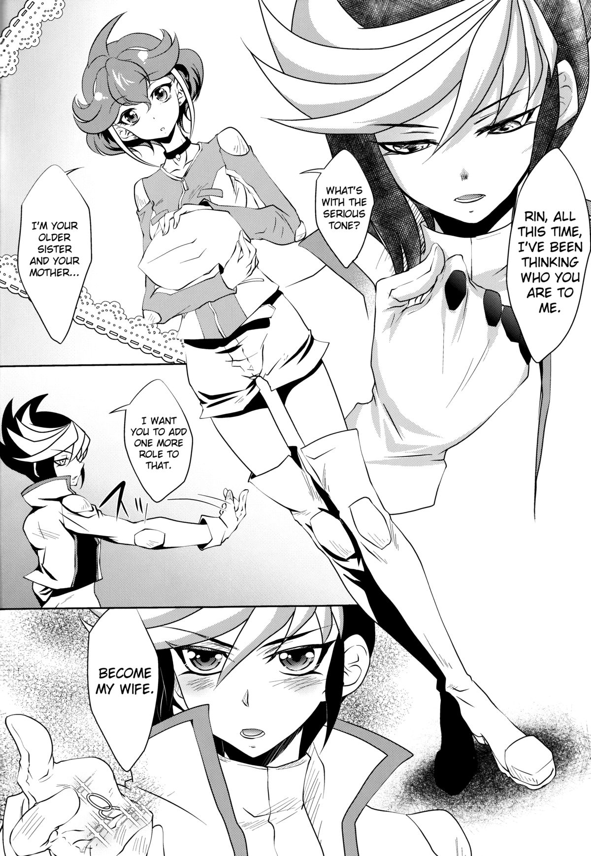 (C88) [Neo Wing (彩霞)] 私を抱いて飛んで (遊☆戯☆王ARC-V) [英訳]