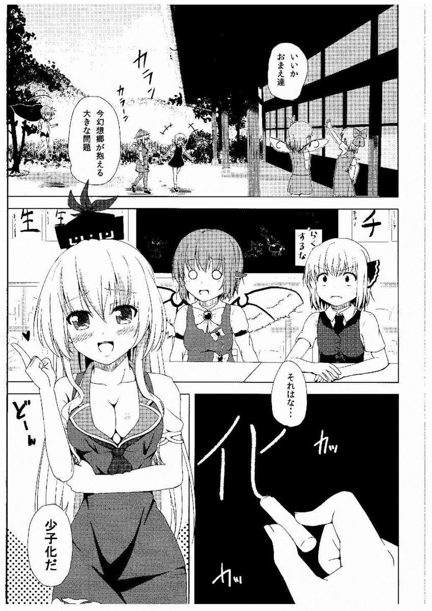 (例大祭12) [わっしょい☆工房 (速水桜)] 寺子屋少子化対策 (東方Project)
