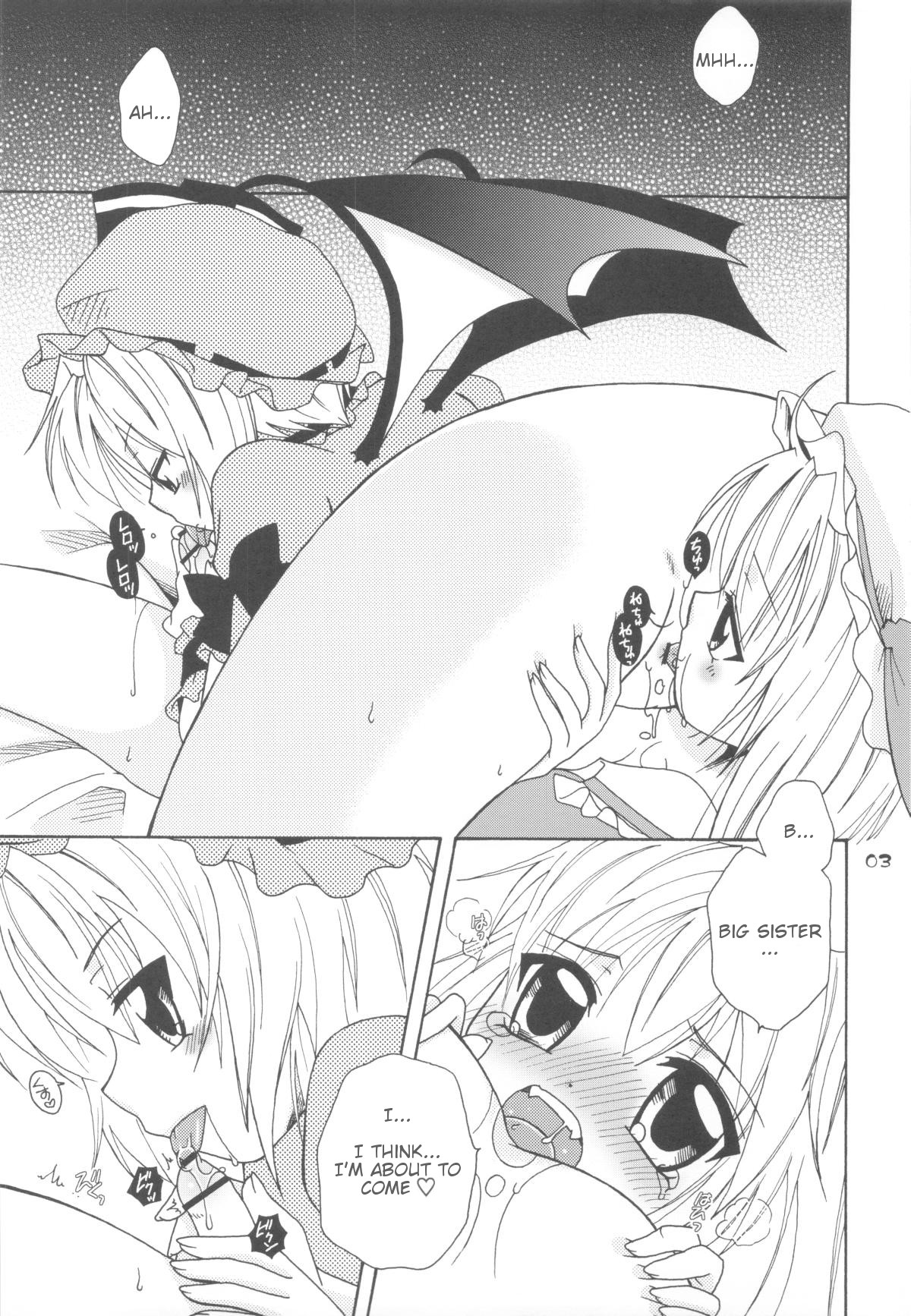 (C77) [まりあな海溝企画 (箕神北都)] Scarlet Anal (東方Project) [英訳]