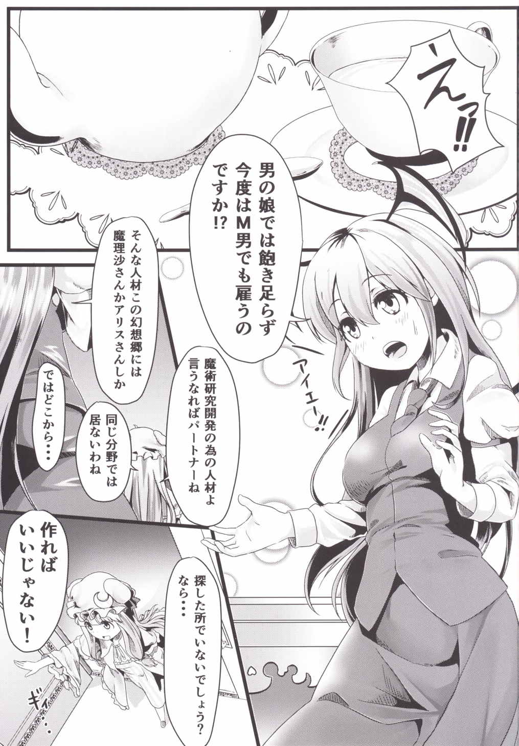 (秋季例大祭2) [FSS (椎名エクセル)] Aphrodisiac Pickled Homunculus (東方Project)