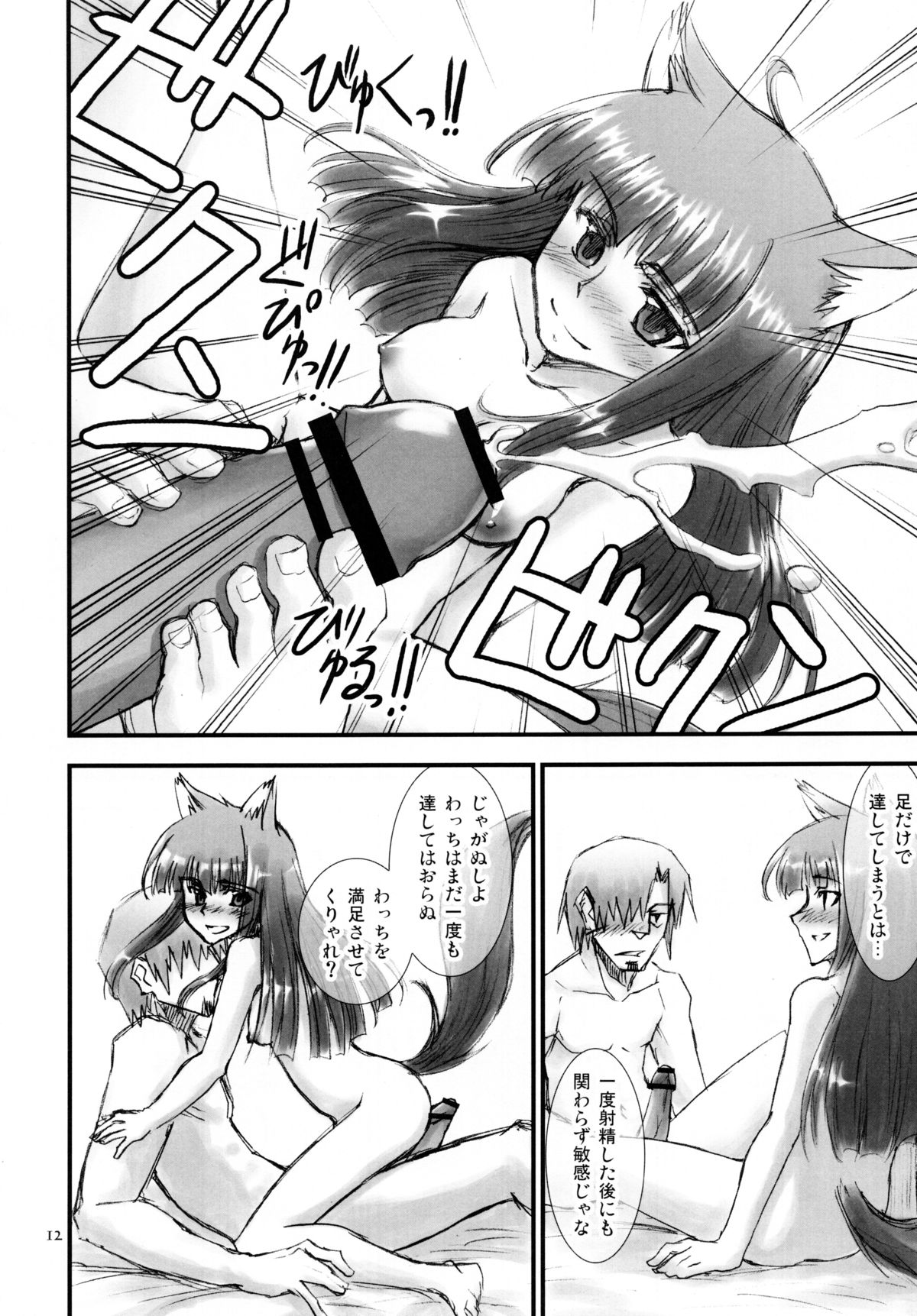 (みみけっと18) [Wiz's Studio (遠山ひろ人)] 狼の甘い蜜 (狼と香辛料)