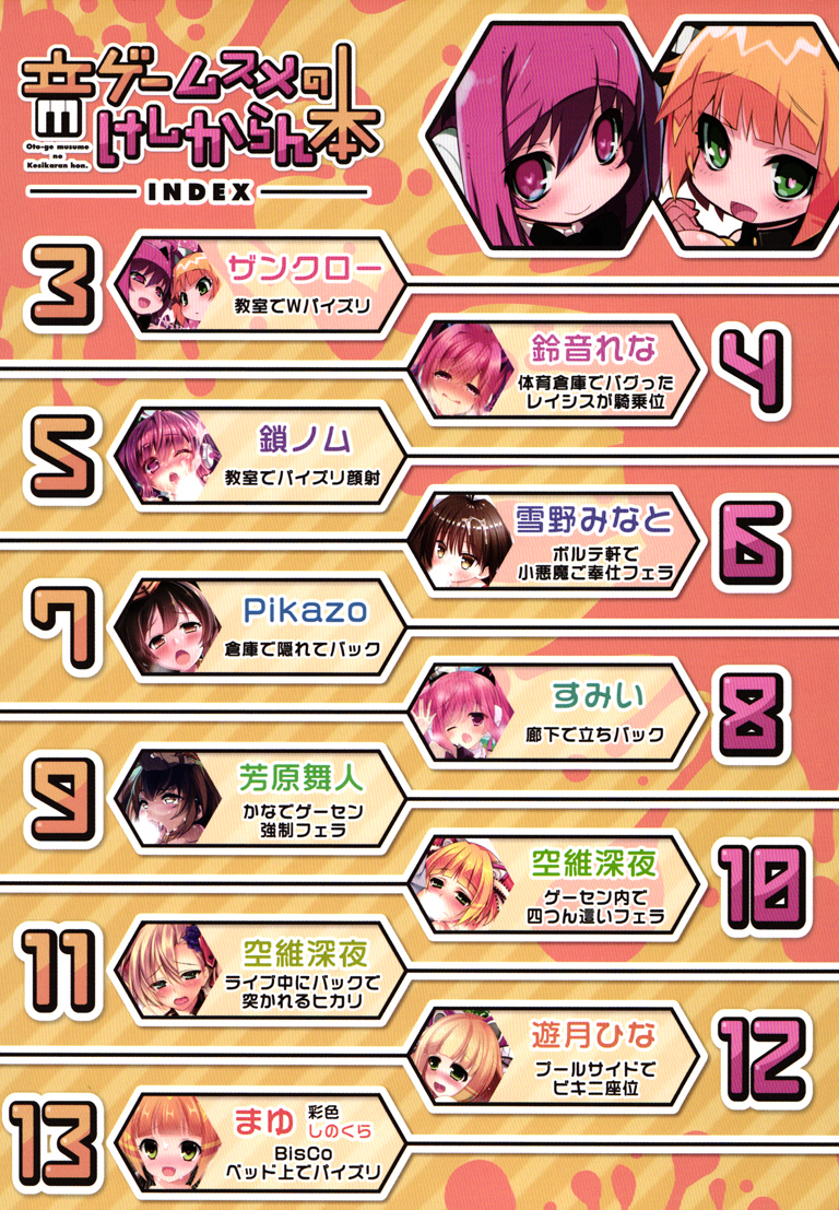 (GroovySound) [プラクリ (よろず)] 音ゲームスメのけしからん本 (よろず)