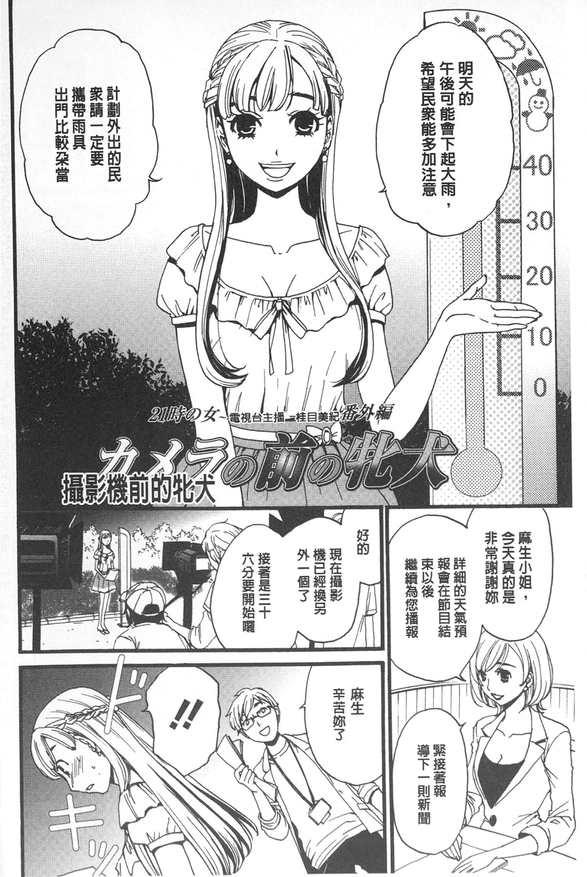 [後藤晶] 21時の女~カメラの前の牝犬~ [中国翻訳]