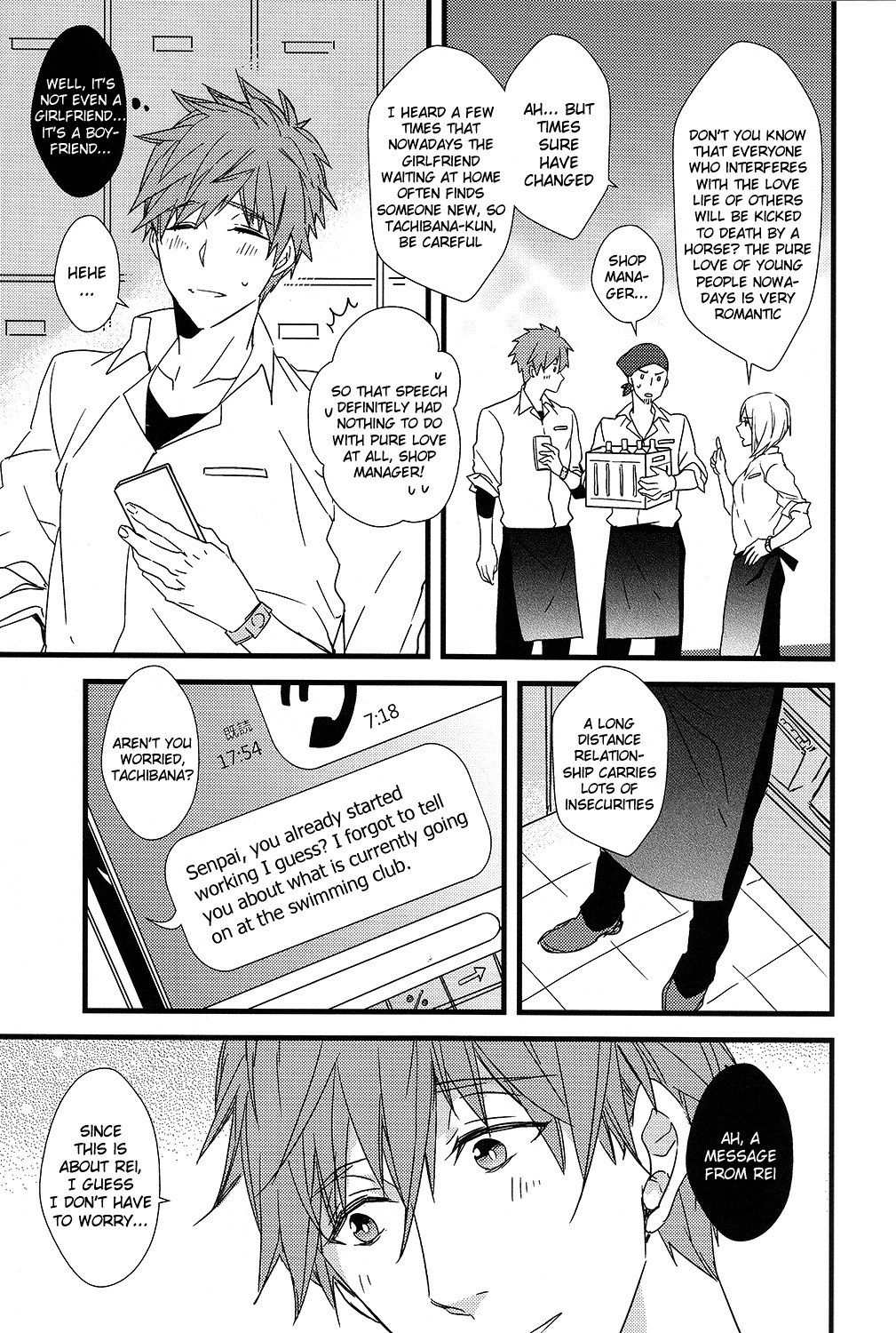 (C87) [007 (007)] 秘密通信 (Free!) [英訳]