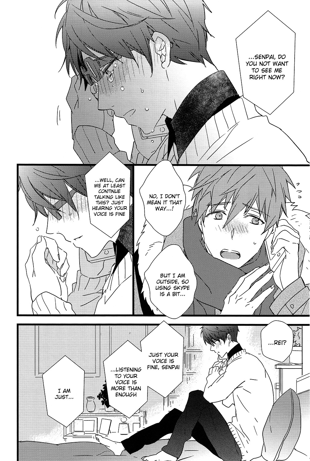 (C87) [007 (007)] 秘密通信 (Free!) [英訳]