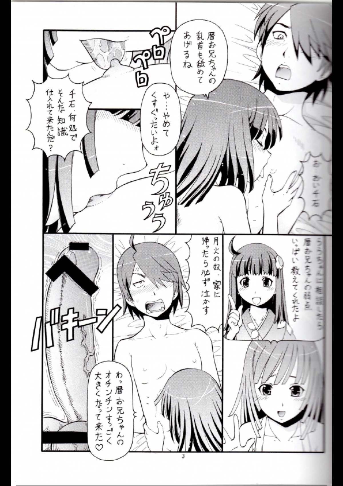 [トラ屋 (ITOYOKO)] 人に儚いと書いて「あららぎ」と読む2&3 (化物語)