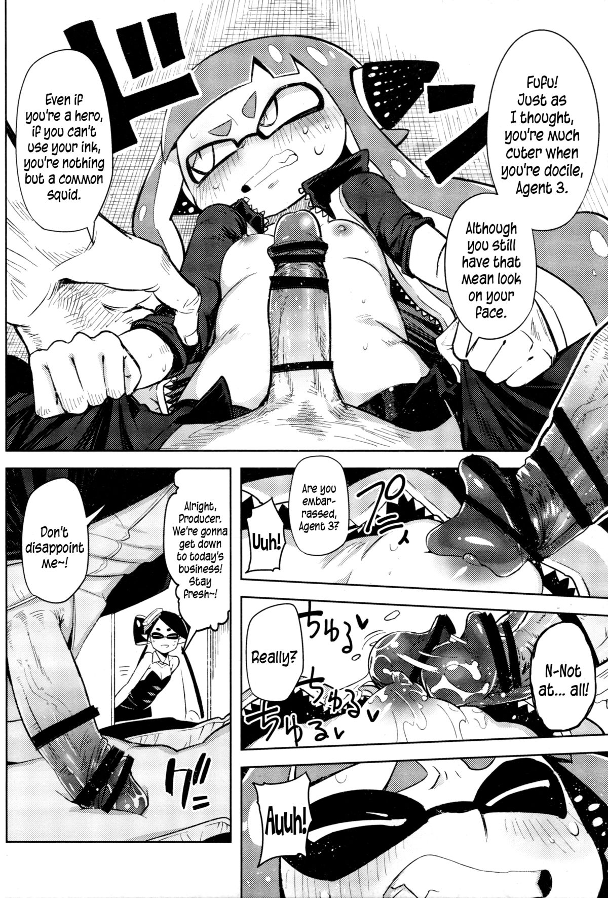 (C88) [櫻井大エネルギー (櫻井エネルギー)] ヒーロー危機一髪 (スプラトゥーン) [英訳]