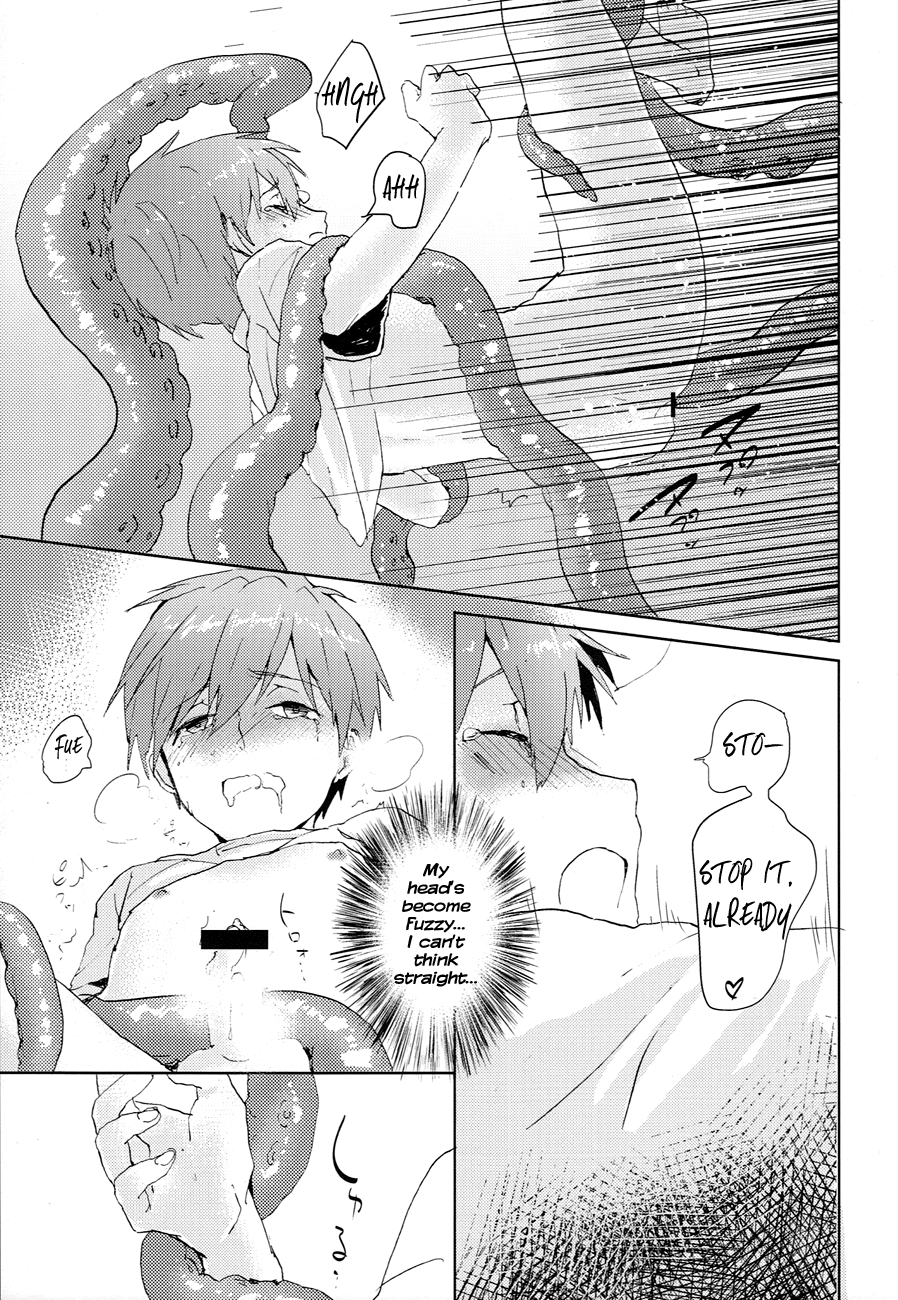 (HARUCC19) [EUPHORIC (蛾野アキラ)] 彼が海を嫌いな理由 (Free!) [英訳]