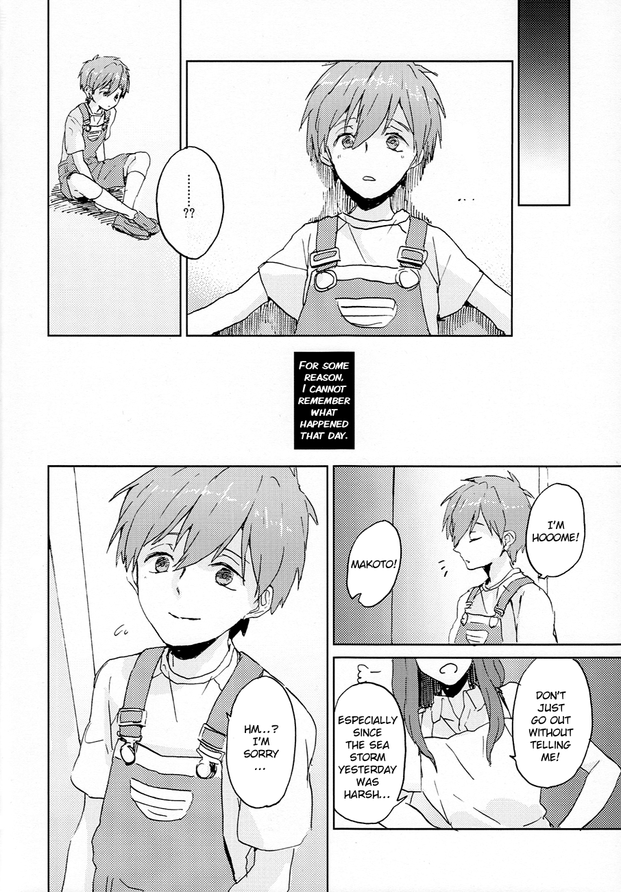 (HARUCC19) [EUPHORIC (蛾野アキラ)] 彼が海を嫌いな理由 (Free!) [英訳]