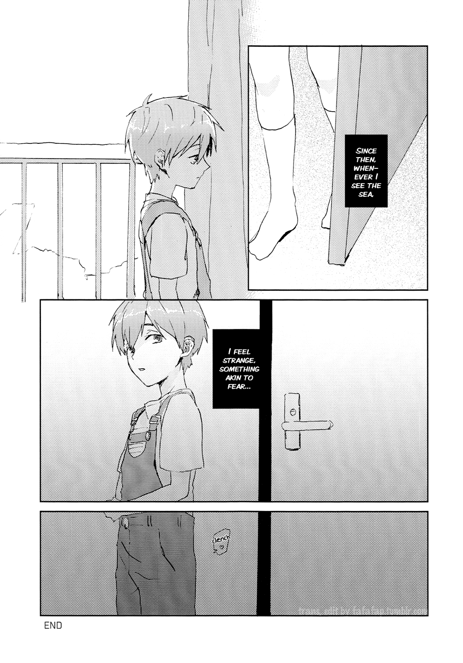 (HARUCC19) [EUPHORIC (蛾野アキラ)] 彼が海を嫌いな理由 (Free!) [英訳]