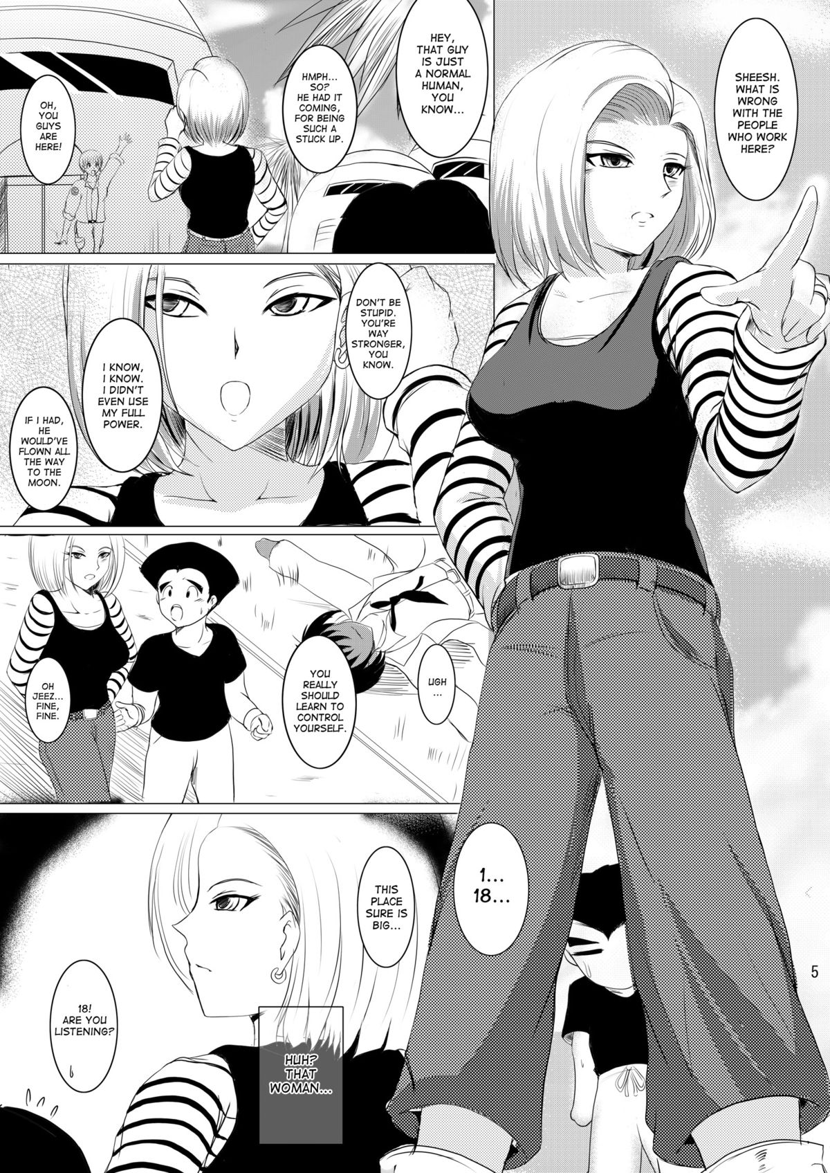 [焼酎MAC (ほずみけんじ)] INFINITY18 (ドラゴンボールZ) [英訳] [DL版]
