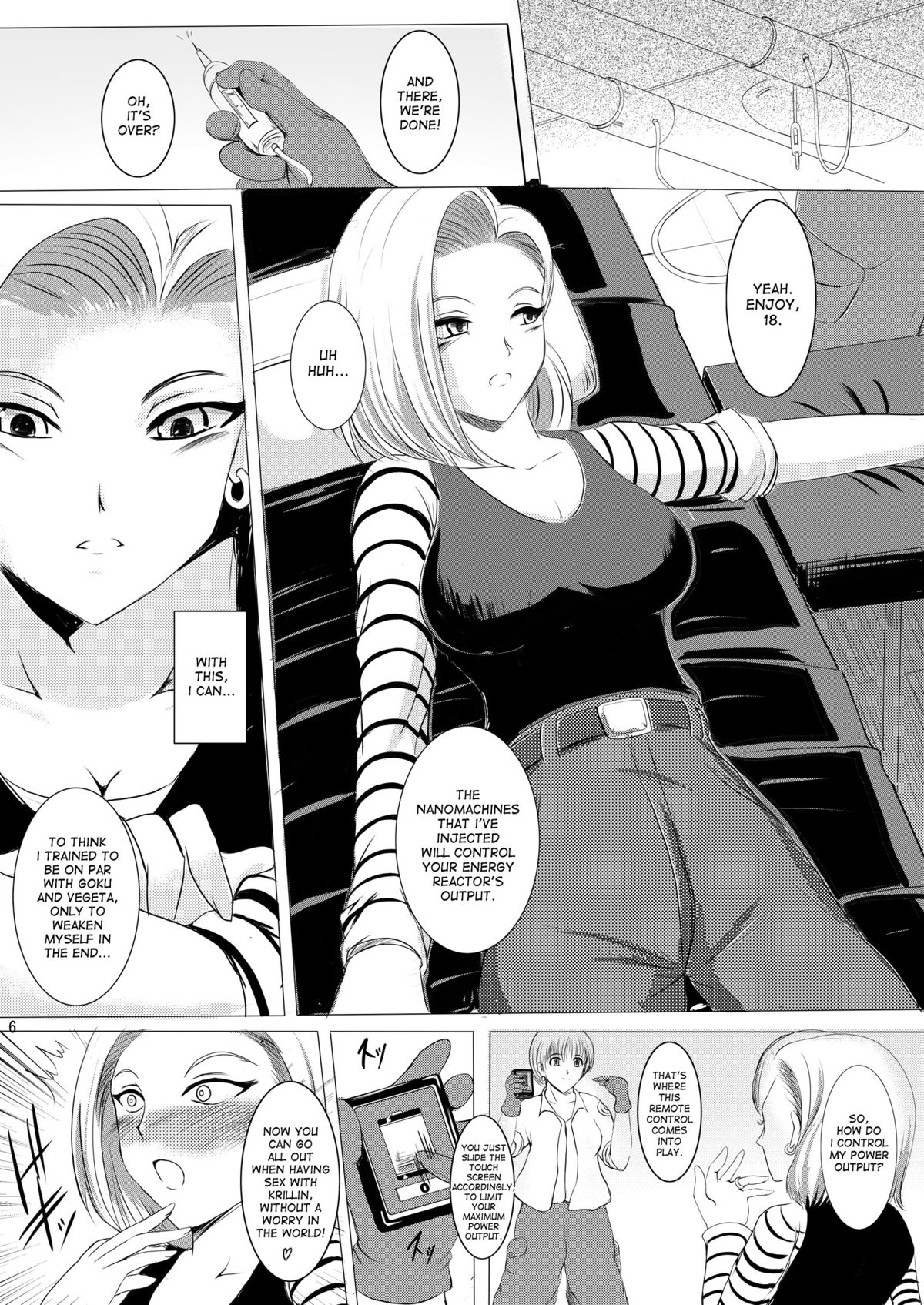 [焼酎MAC (ほずみけんじ)] INFINITY18 (ドラゴンボールZ) [英訳] [DL版]