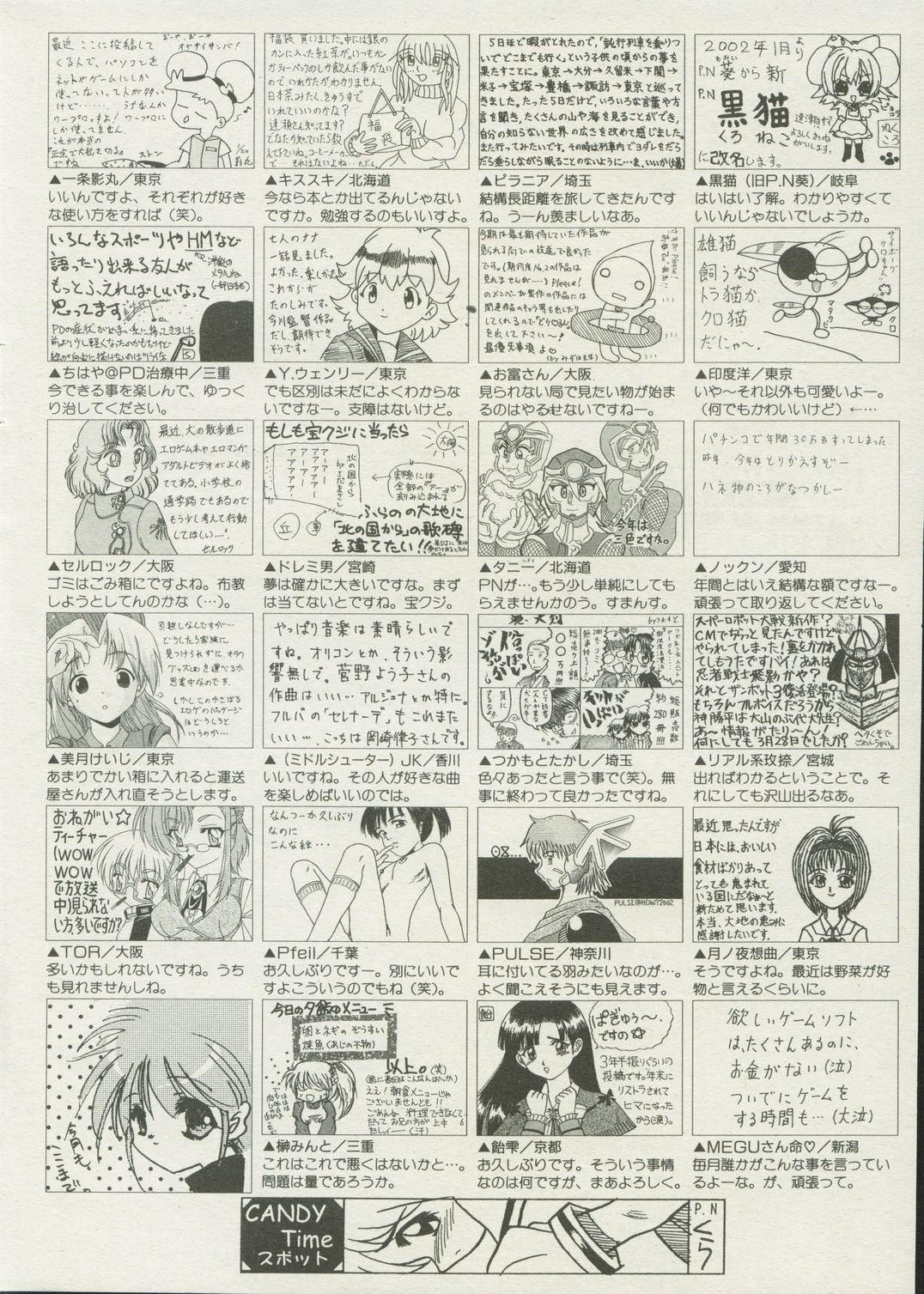 キャンディータイム 2002年4月号