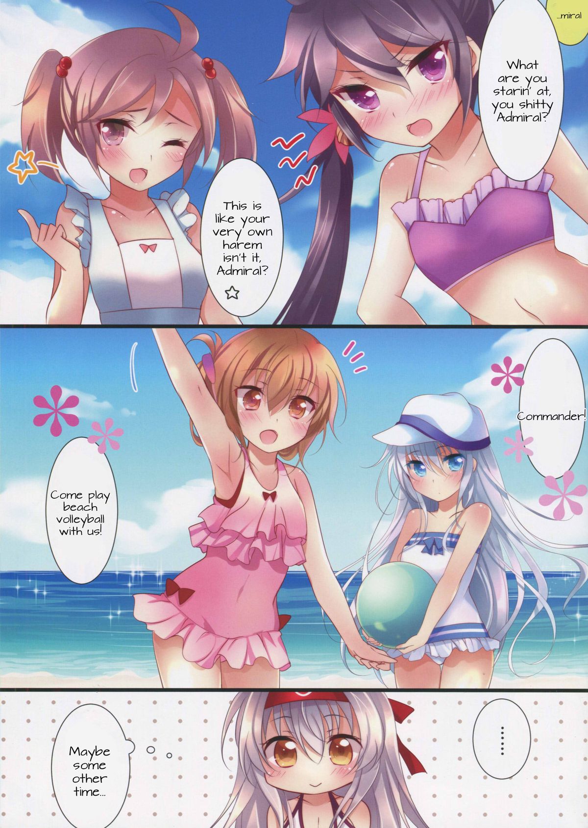 (C88) [ショコラテ (一葉モカ)] 水着の翔鶴さんはいかが? (艦隊これくしょん -艦これ-) [英訳]