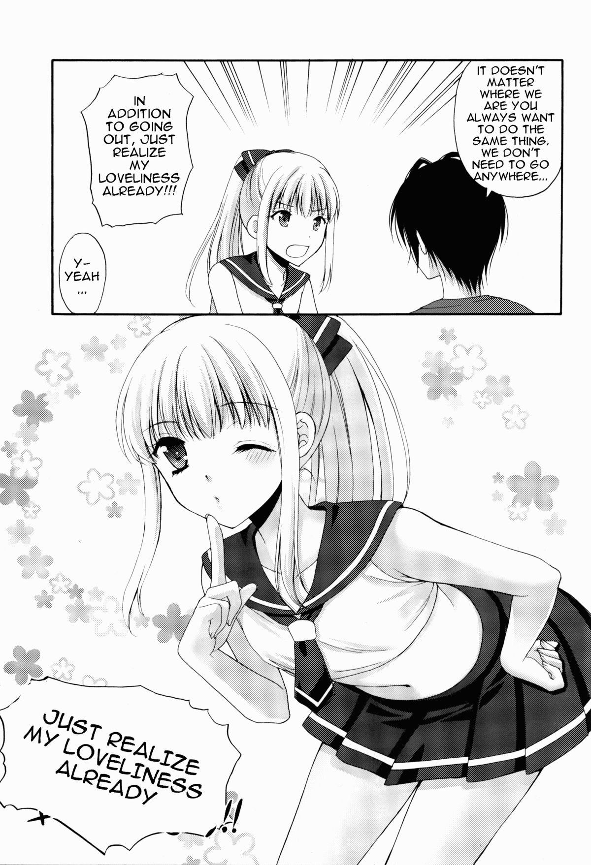 (C86) [ハニーバニー (こはち)] 女装した親友がリア充を強要してくるんだが。 [英訳]