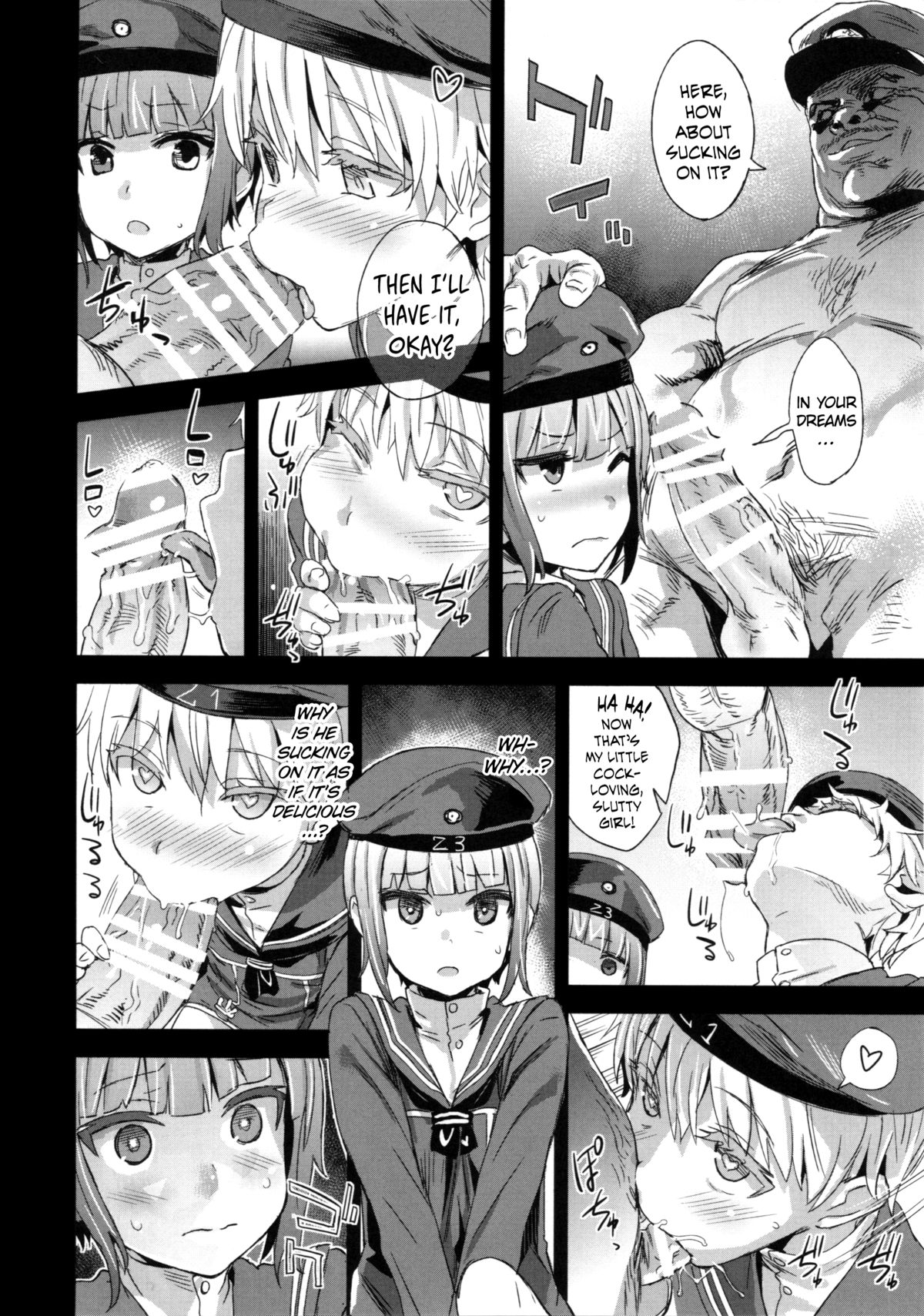 (COMIC1☆9) [Fatalpulse (朝凪)] ダンケ男系レボリューション (艦隊これくしょん -艦これ-) [英訳]