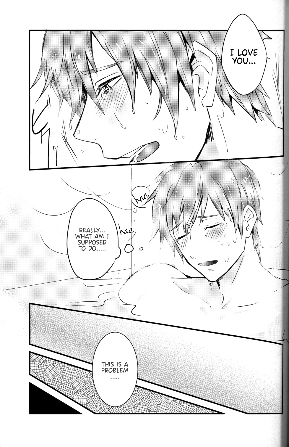 (恋愛自由形!entry2) [古今の風 (raipanda)] Under Water Speaker (Free!) [英訳]