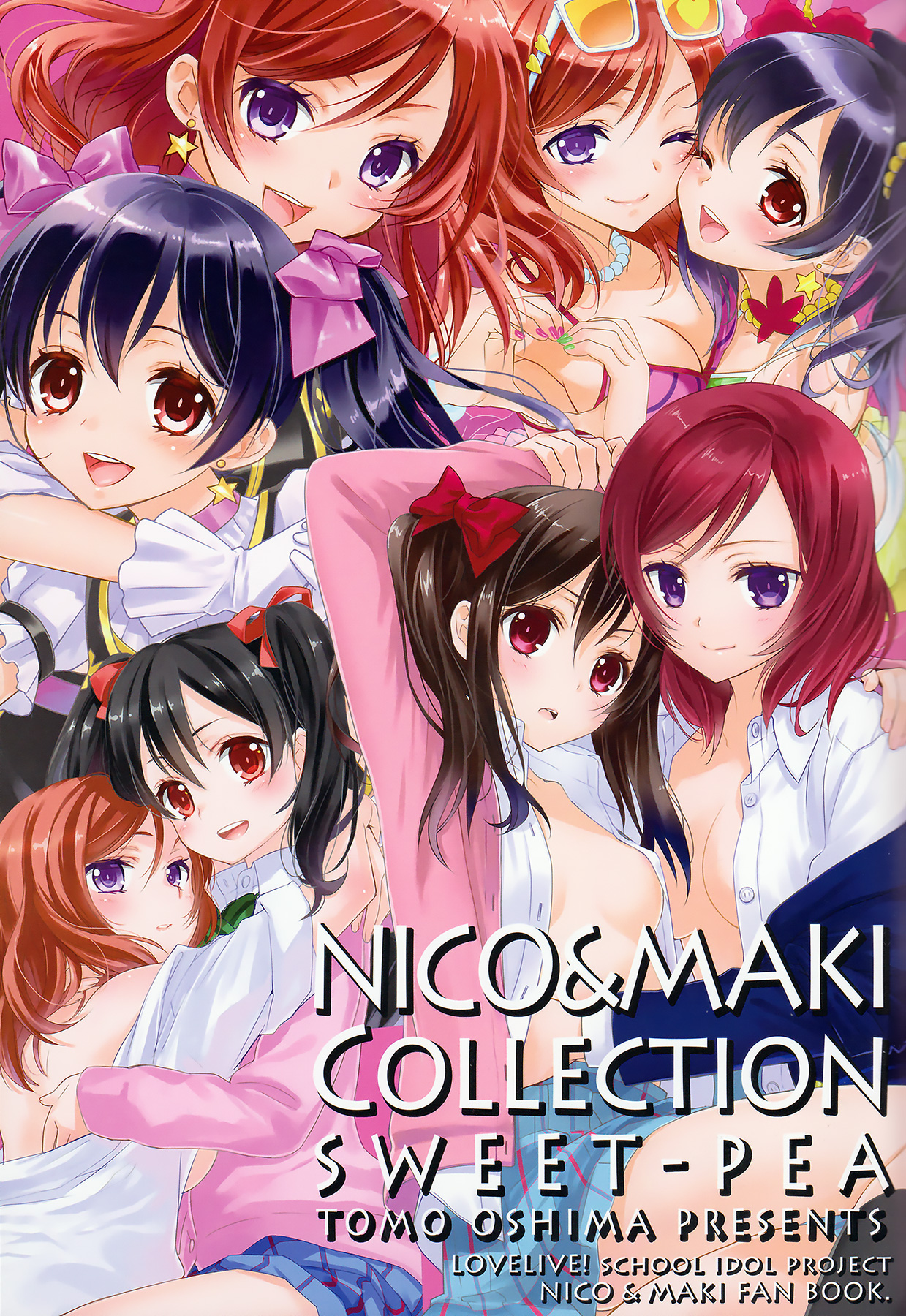 (C87) [スイートピー (大島智)] 玄関開けたら二分でにこまき (NICO&MAKI COLLECTION) (ラブライブ!) [英訳]