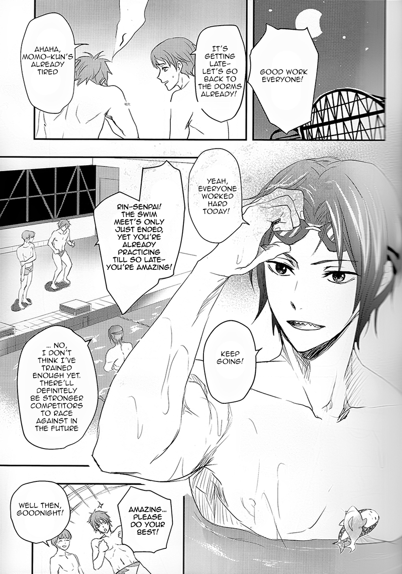 (SPARK9) [NERUO (ねる)] SWEETスリル (Free!) [英訳]