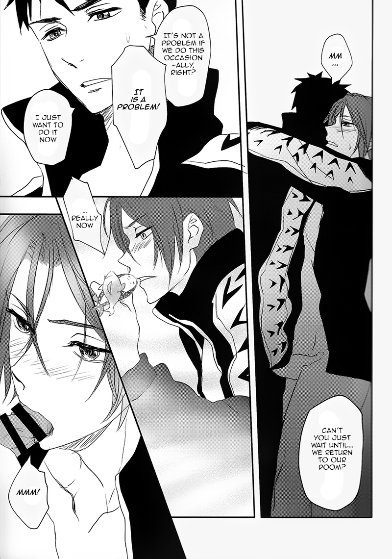 (SPARK9) [NERUO (ねる)] SWEETスリル (Free!) [英訳]