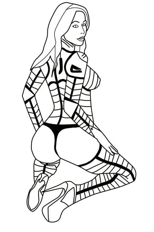 線画