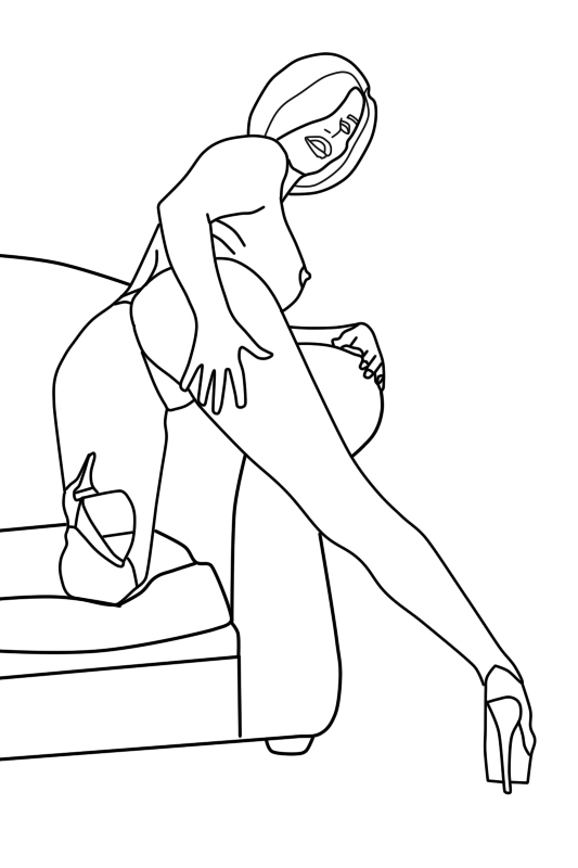 線画