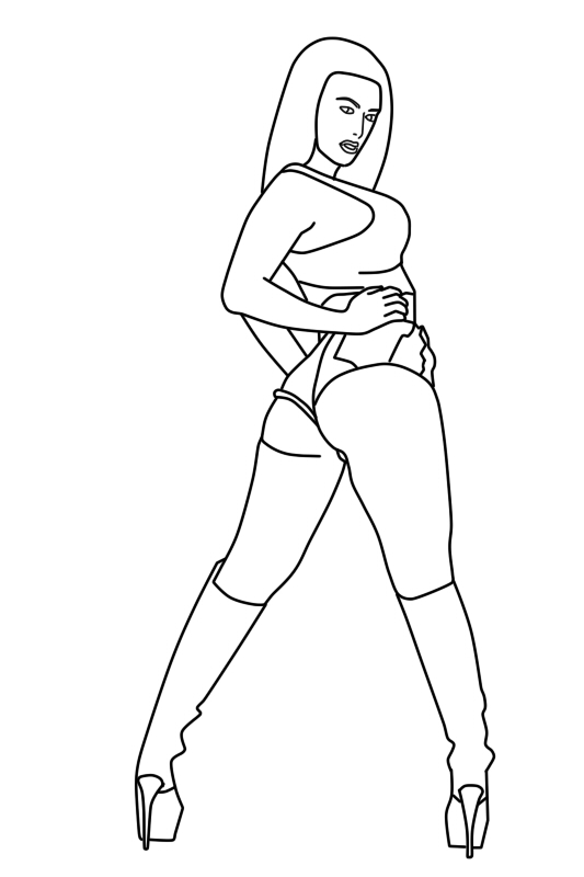 線画