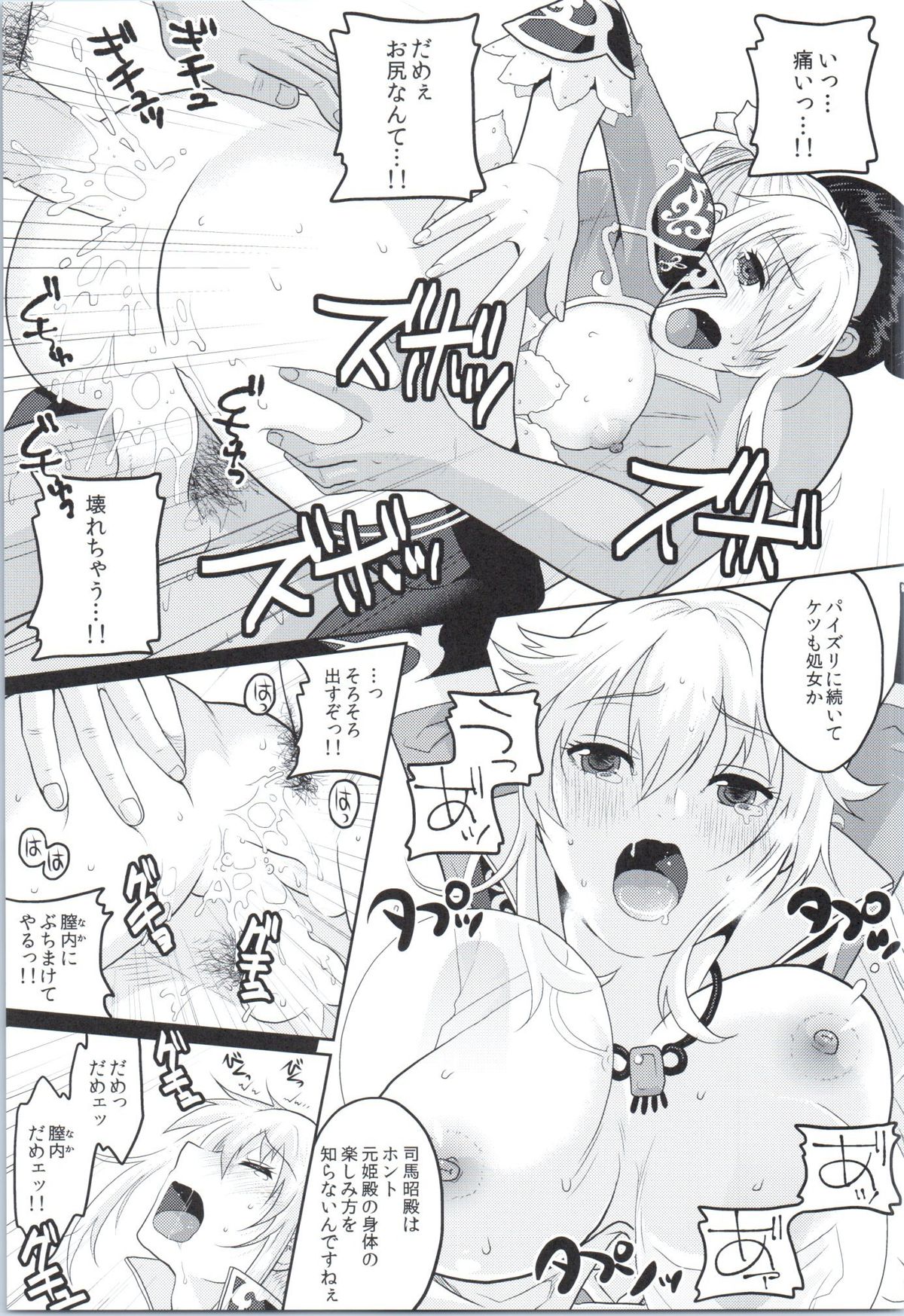 (COMIC1☆9) [栗布団 (佐倉まふみ)] 牡丹散りて (三國無双)