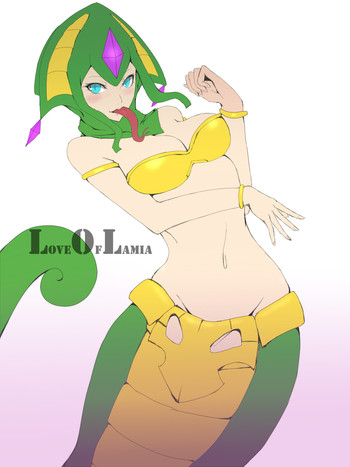 【久美子】ラミアの愛(リーグ・オブ・レジェンド)(カラー:ビクター・ドゥーデン)(英語) 【久美子】ラミアの愛(リーグ・オブ・レジェンド)(カラー:ビクター・ドゥーデン)(英語)