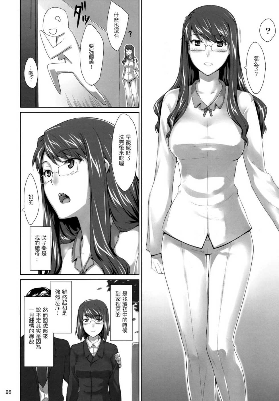 (C76) [MTSP (Jin)] 咲子さんノ男杏事情 (オリジナル)[CREILAVAC自漢化] [無修正]