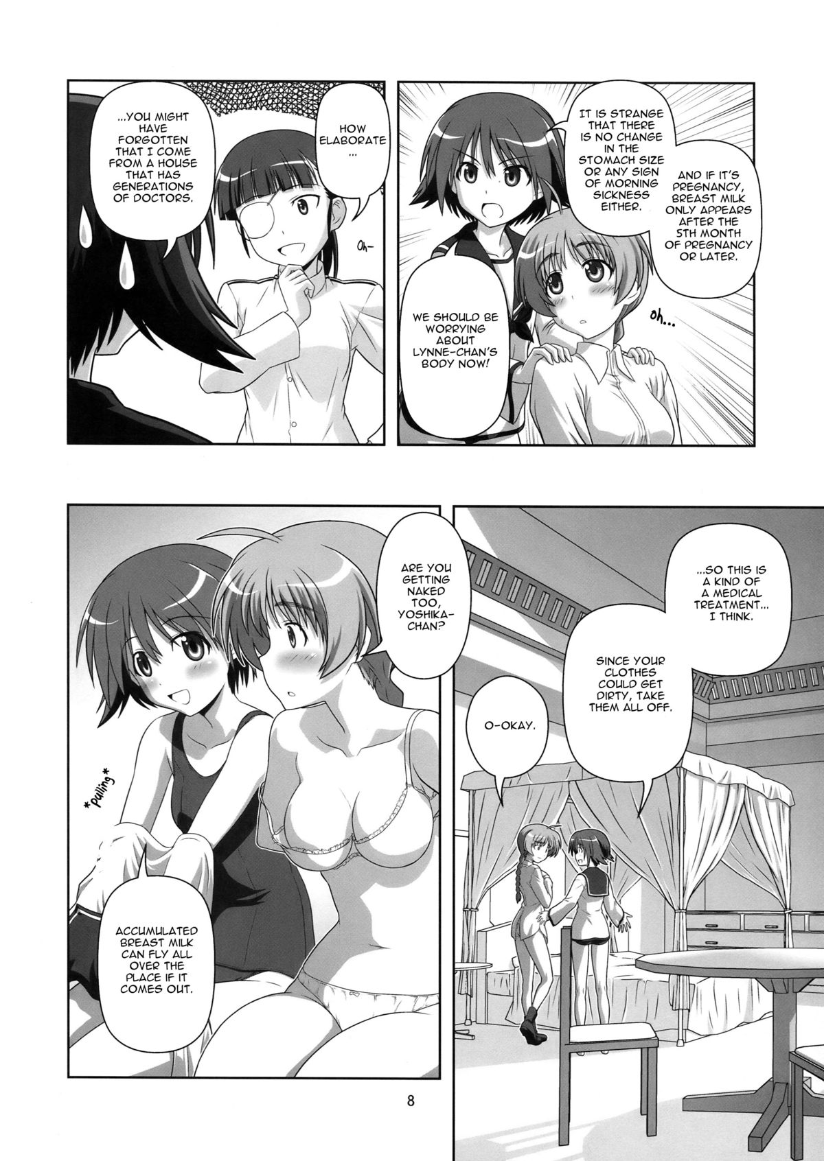 [サークルくれじっと (あきかん)] 出ちゃったっ!! (魔女日和) (ストライクウィッチーズ) [英訳]