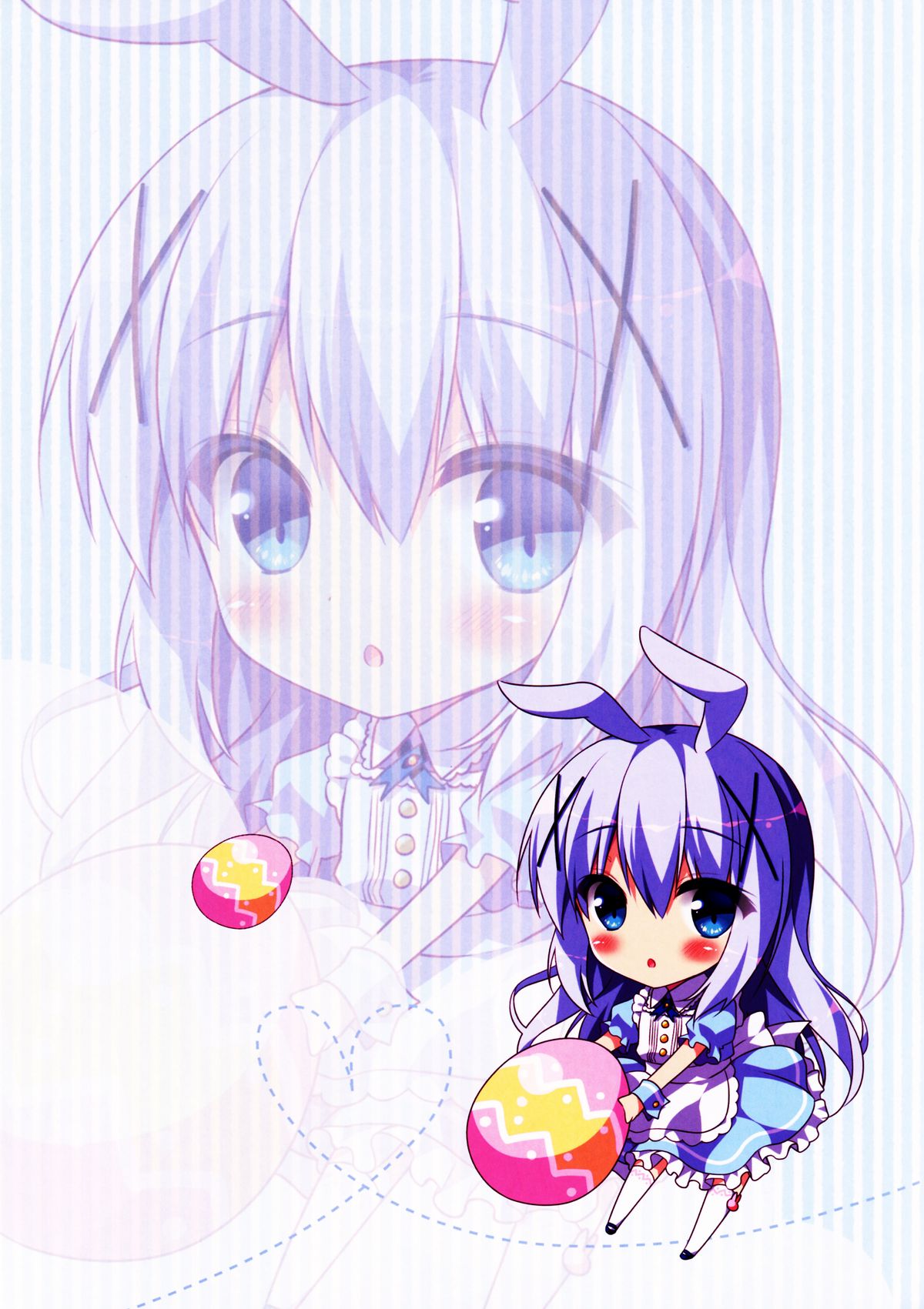 (COMIC1☆9) [わたくび (笹井さじ)] チノちゃんのおねがい (ご注文はうさぎですか？) [中国翻訳]